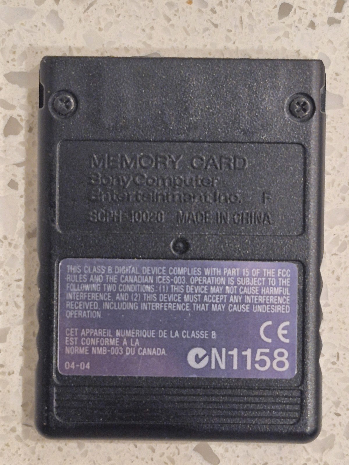 8MB Memory Card for Sony Playstation 2/PS2