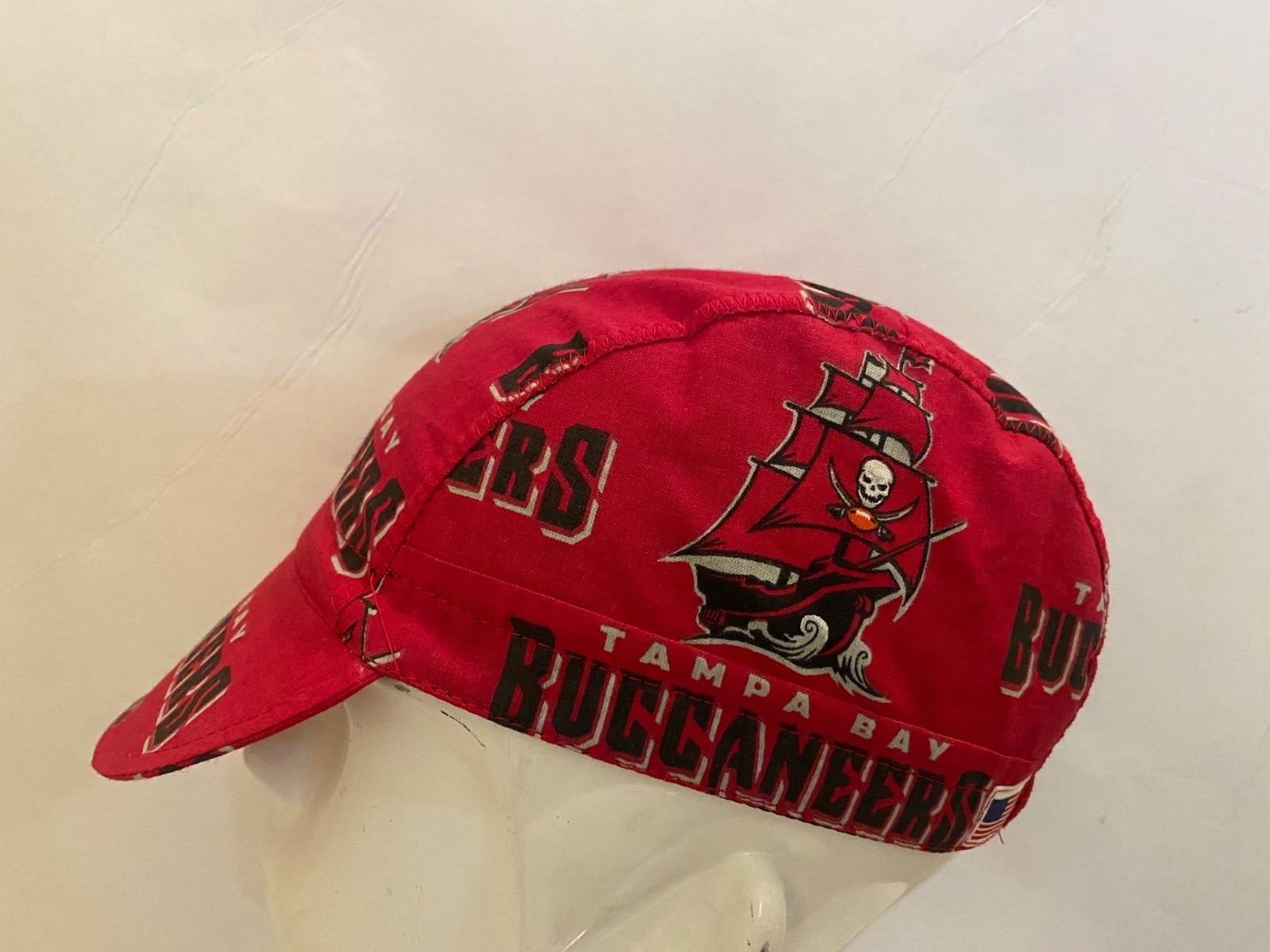 cycling cap Tampa Bay  handmade in USA