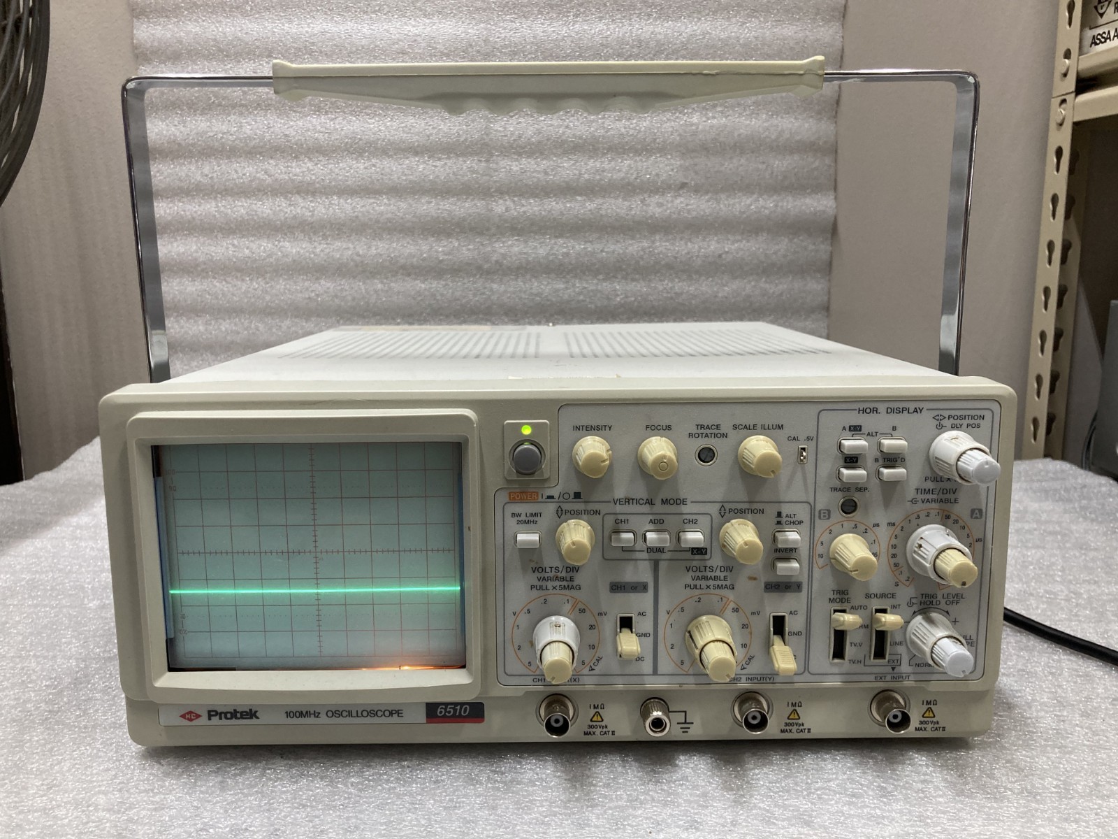 Protek 6510 100MHz 2-Channel Oscilloscope