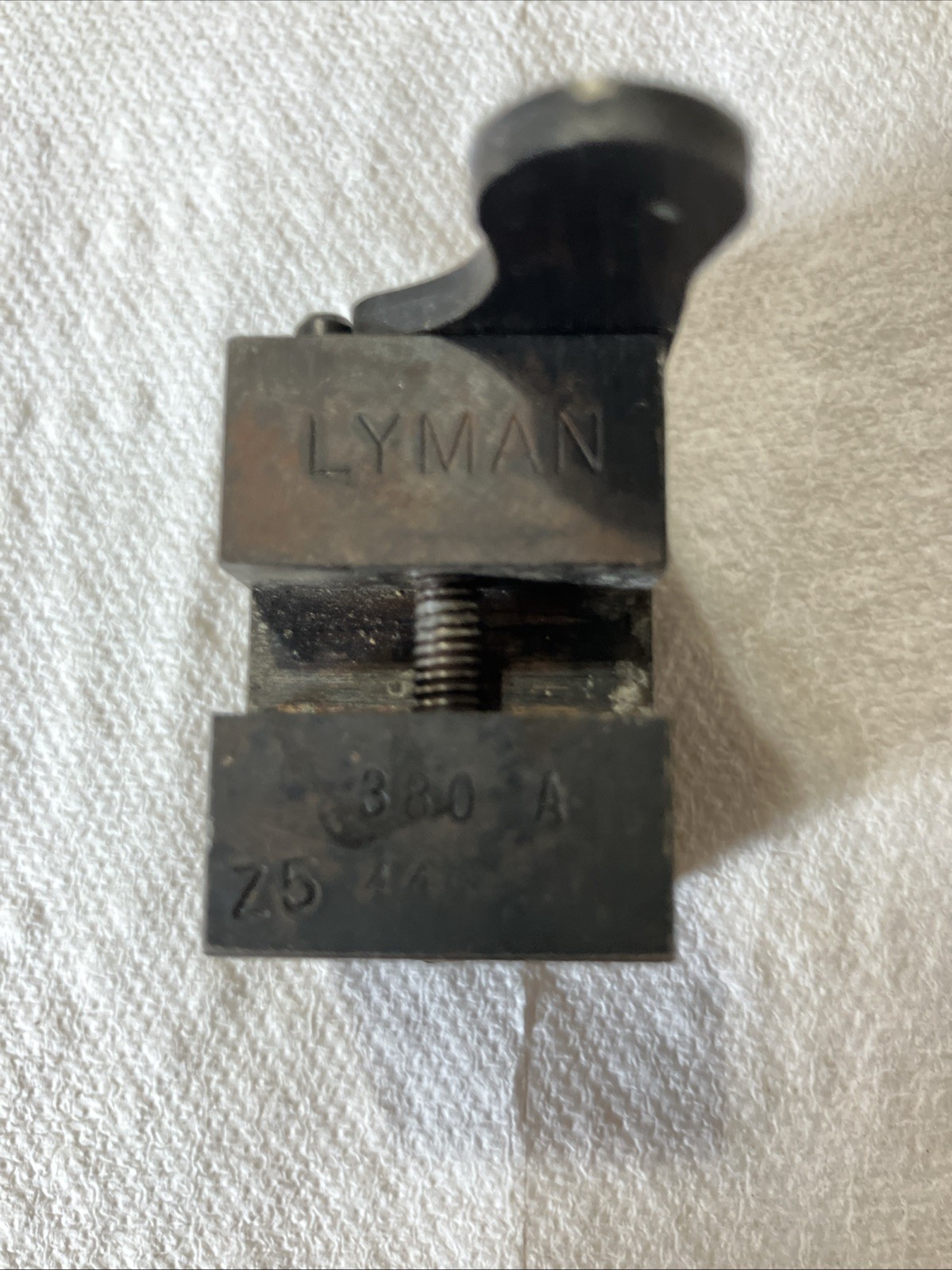 Lyman Ideal Reloading Mould Mold Block 380 Ball Black powder Muzzleloader