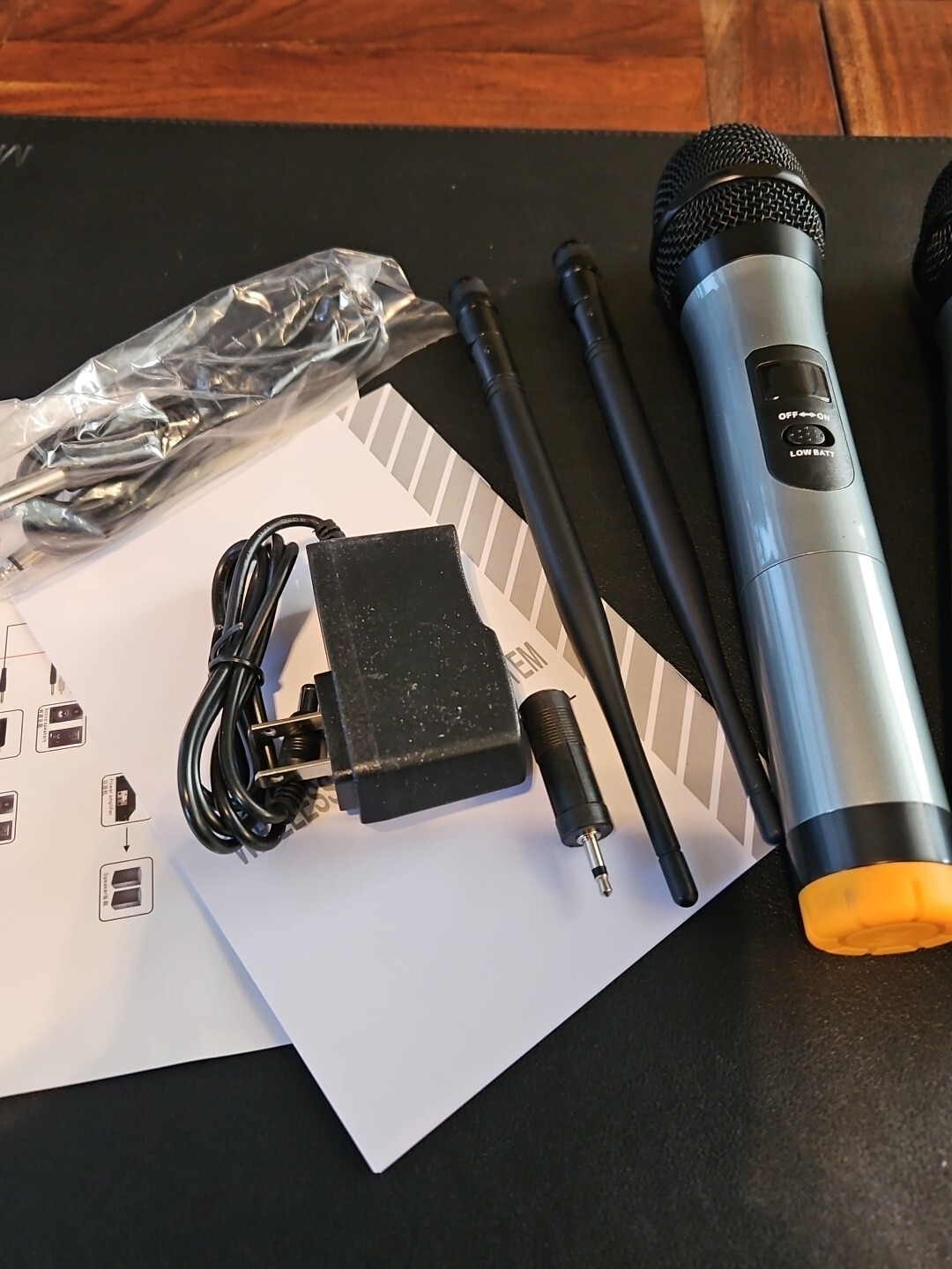 KTV Professional Wireless Microphone System-New In Open Box