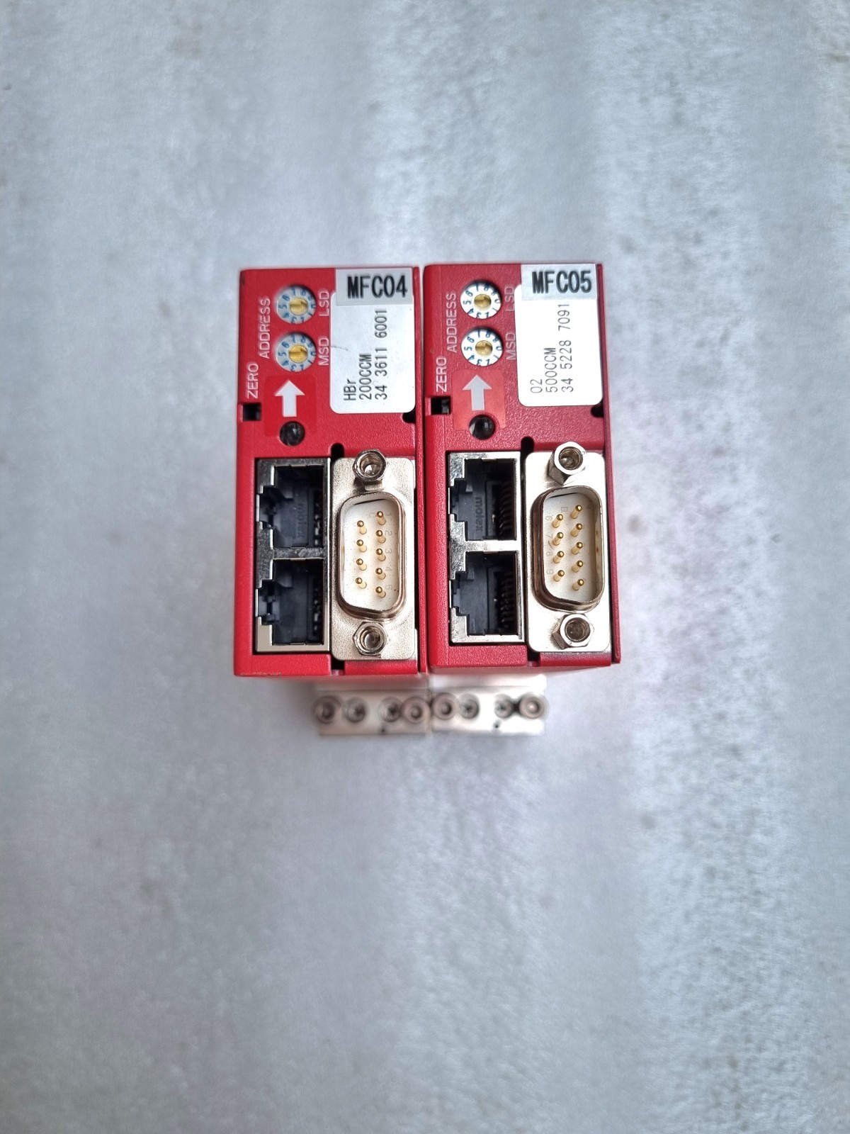 HORIBA STEC SEC-Z512MGX MG-04 Mass Flow Controller (MFC) Gas Delivery Module