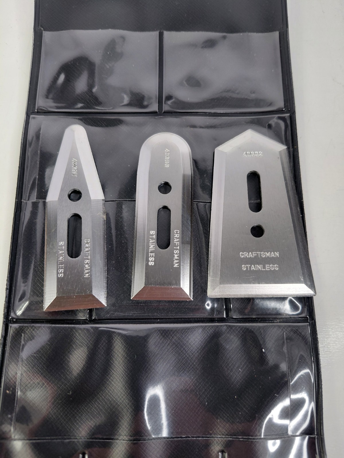 Sears Craftsman 940690 Handi Scraper Utility Scraper 4 pc Set - Made In USA