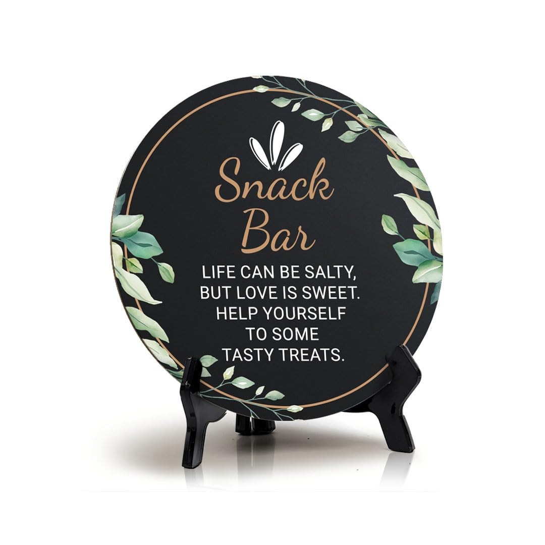 Snack Bar Life Can Be Salty, But Love Is Sweet. Help Yourself To Some Tasty