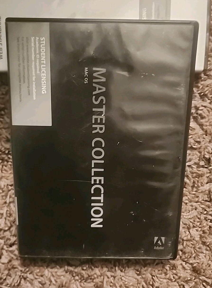 ADOBE CS4 CREATIVE SUITE 4 MASTER COLLECTION DVD Windows (Student Licensing)