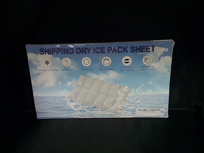Reusable Ice Pack Sheet For Coolers 3.7''x4.9'' - Long-Lasting Gel Freezer Pack