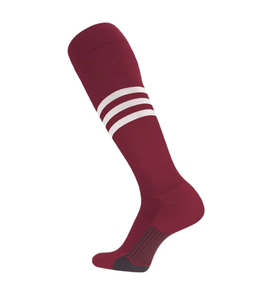 TCK Performance Baseball Socks New Size: XL Burgundy