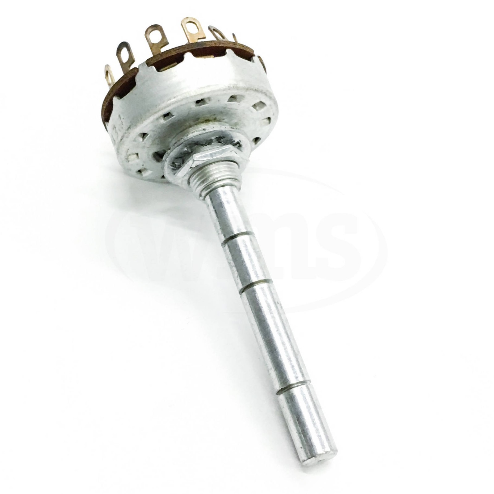 Mallory 3234J Rotary Selector Switch, 4 Position, 3-Pole, Non-Shorting