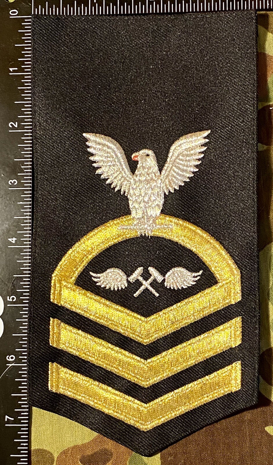 US Navy Gold Rate Aviation Structural Mechanic Chief Petty Officer USN AMC