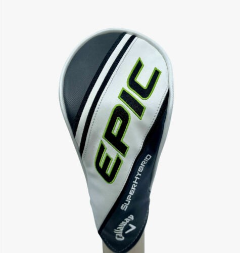 Callaway Golf Epic Super Hybrid Head Cover Good White/Green/Gray