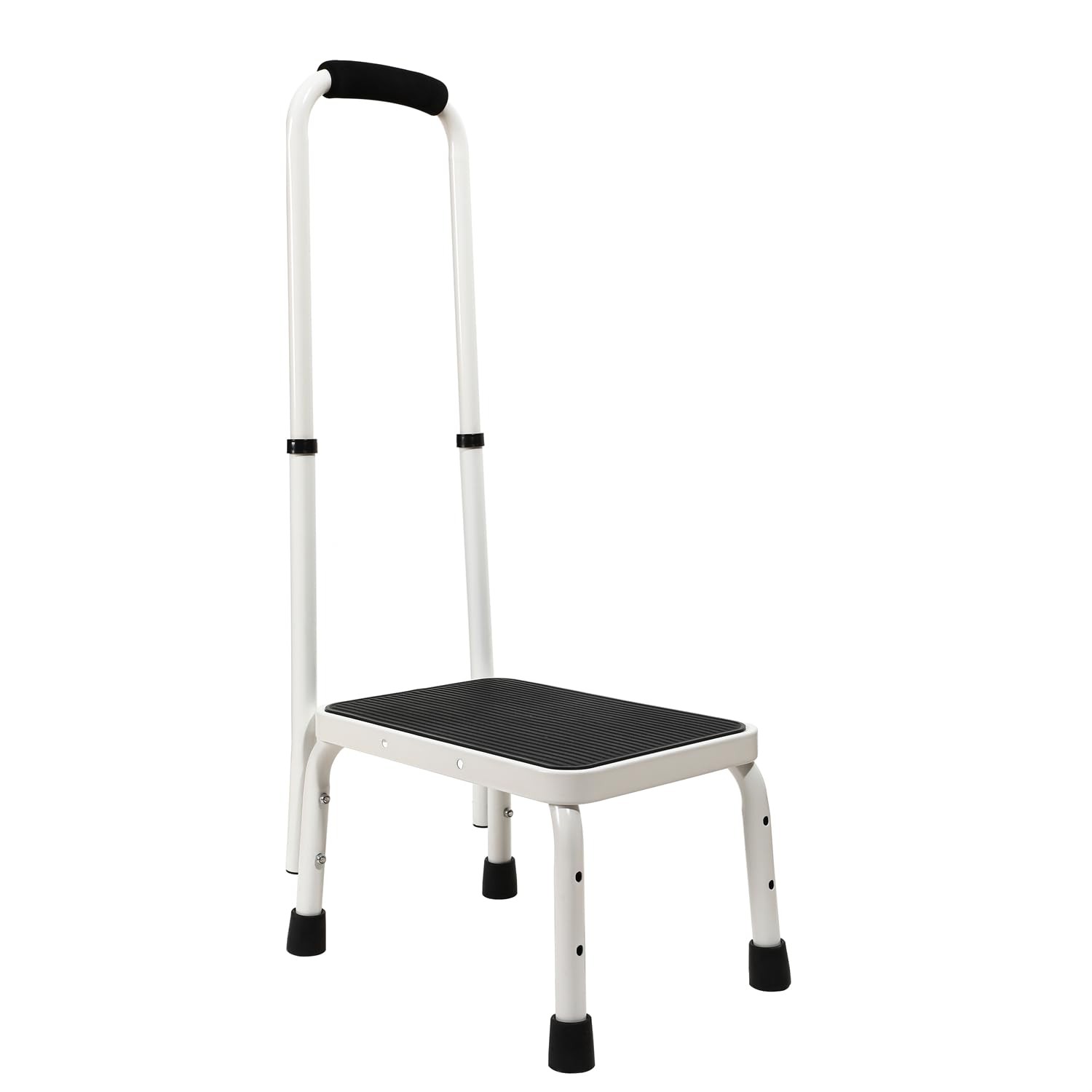 Step Stool with Handle for Ederly,Sturdy and Lightweight Stool with AntiSkid ...