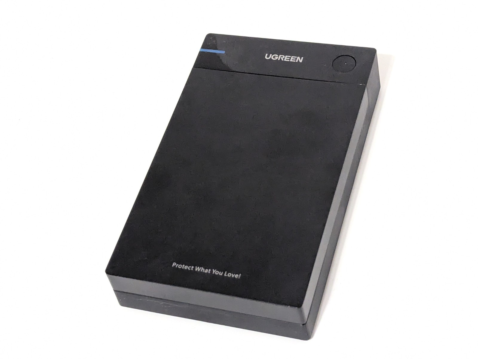 UGREEN External Hard Drive Enclosure for 3.5" 2.5" SATA SSD HDD USB 3.0 Black