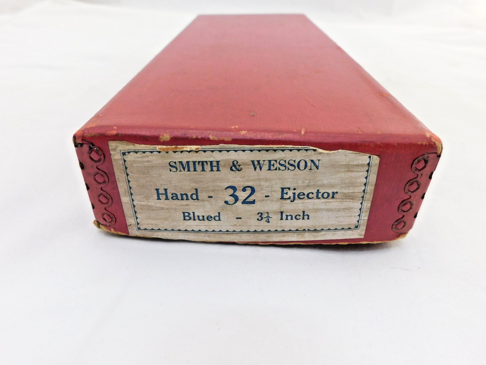 Smith Wesson Early .32 Hand Ejector Red Box.   NICE
