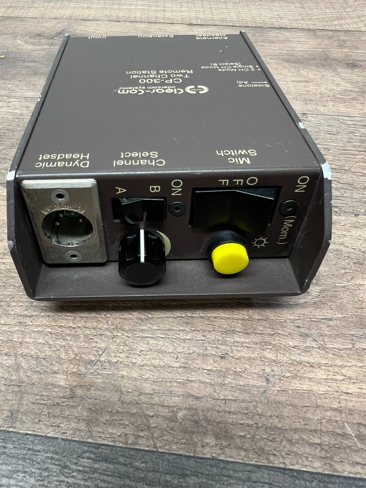 Clear-Com CP-300 Two Channel Intercom Beltpack