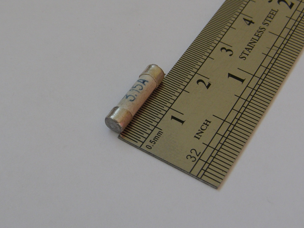 Vintage USSR Military Silver Fuse 4x15 250V @ 3.15A Lot of 10 NOS