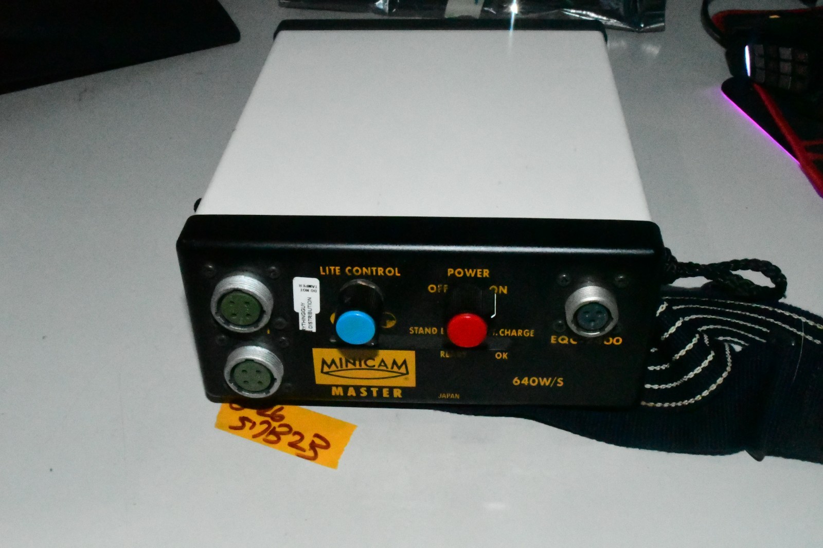 MINICAM MASTER 640W/S PIPELINE INSPECTION BATTERY PACK ONLY- NEEDS BATTERY -READ
