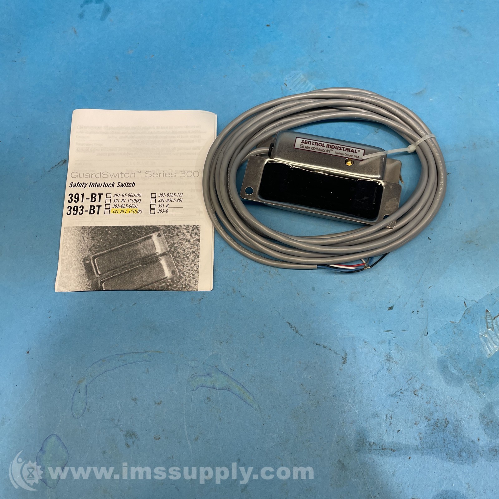 Sentrol Industrial 391-BLT-12J Double Pole Single Throw Actuator FNOB
