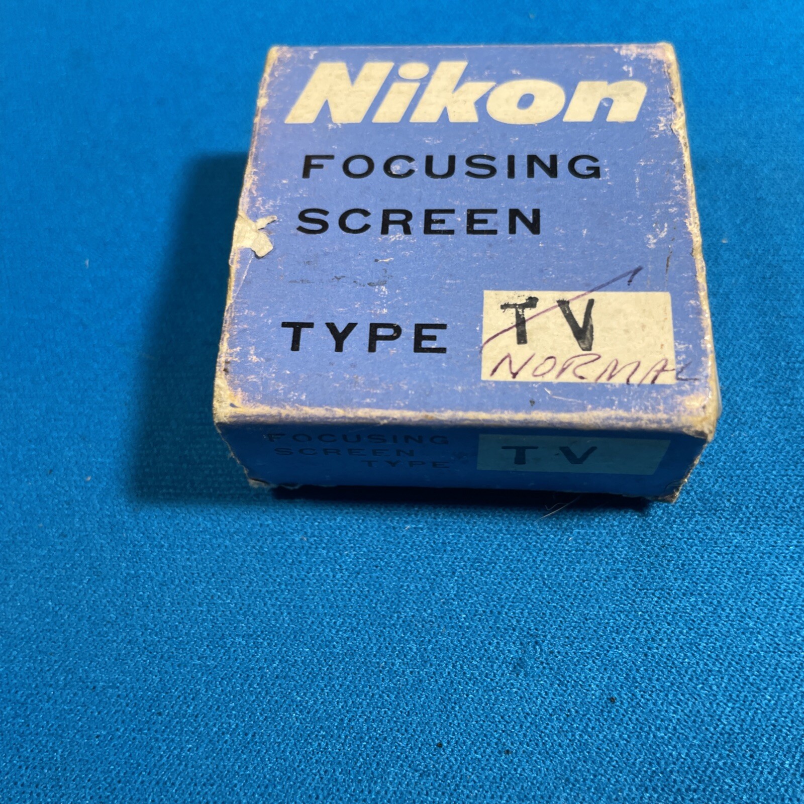 Genuine Nikon Focusing Screen Nikon Type TV / T Japan w/ Box, And Case