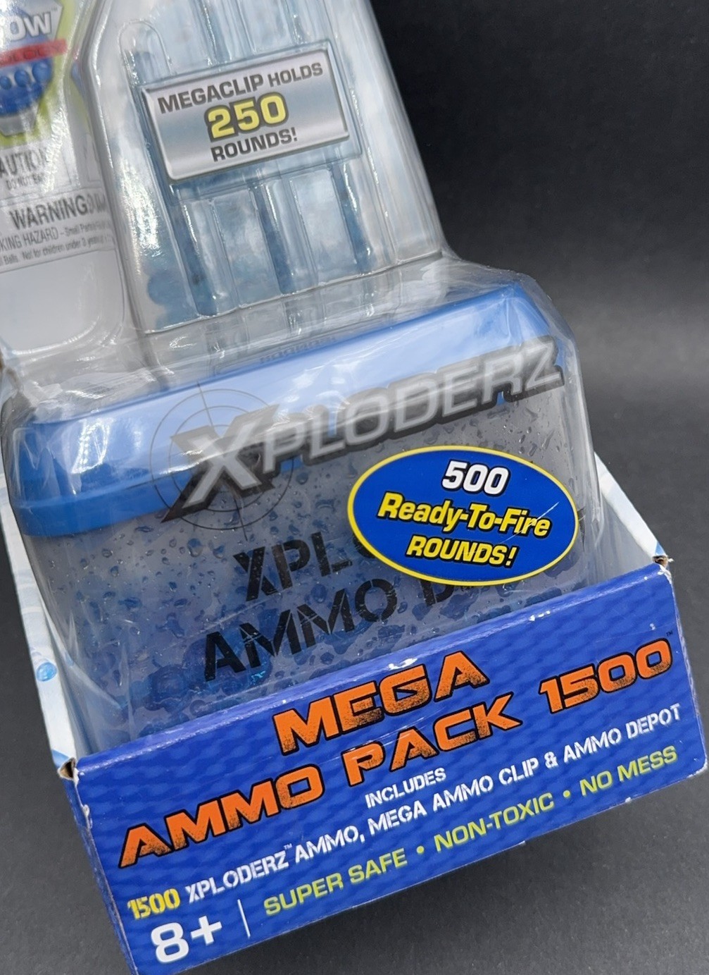 NEW Xploderz Mega Ammo Pack 1500 Refill Clip Depot H2Grow Technology SEALED BOX