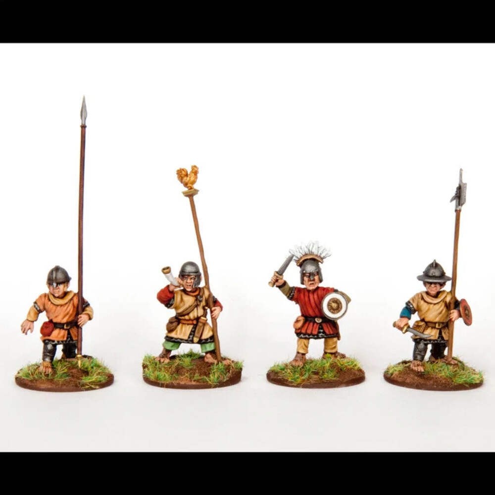 Wargames Atlantic Halfling Militia – 28mm Fantasy Miniatures Sprue