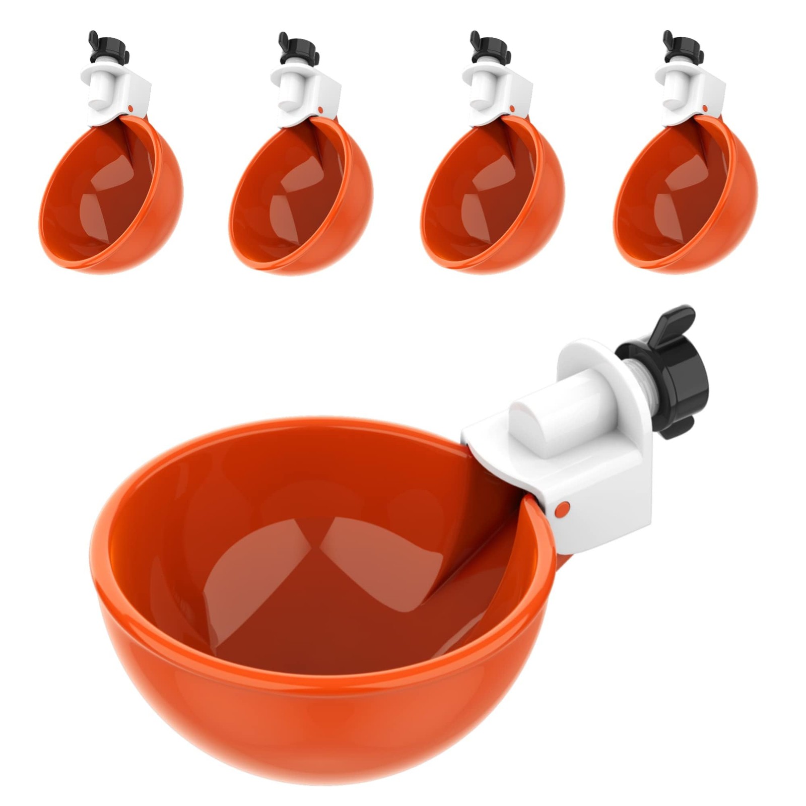 Large Automatic Chicken Waterer Cups | Chicken Water Feeder Suitable for Chic...
