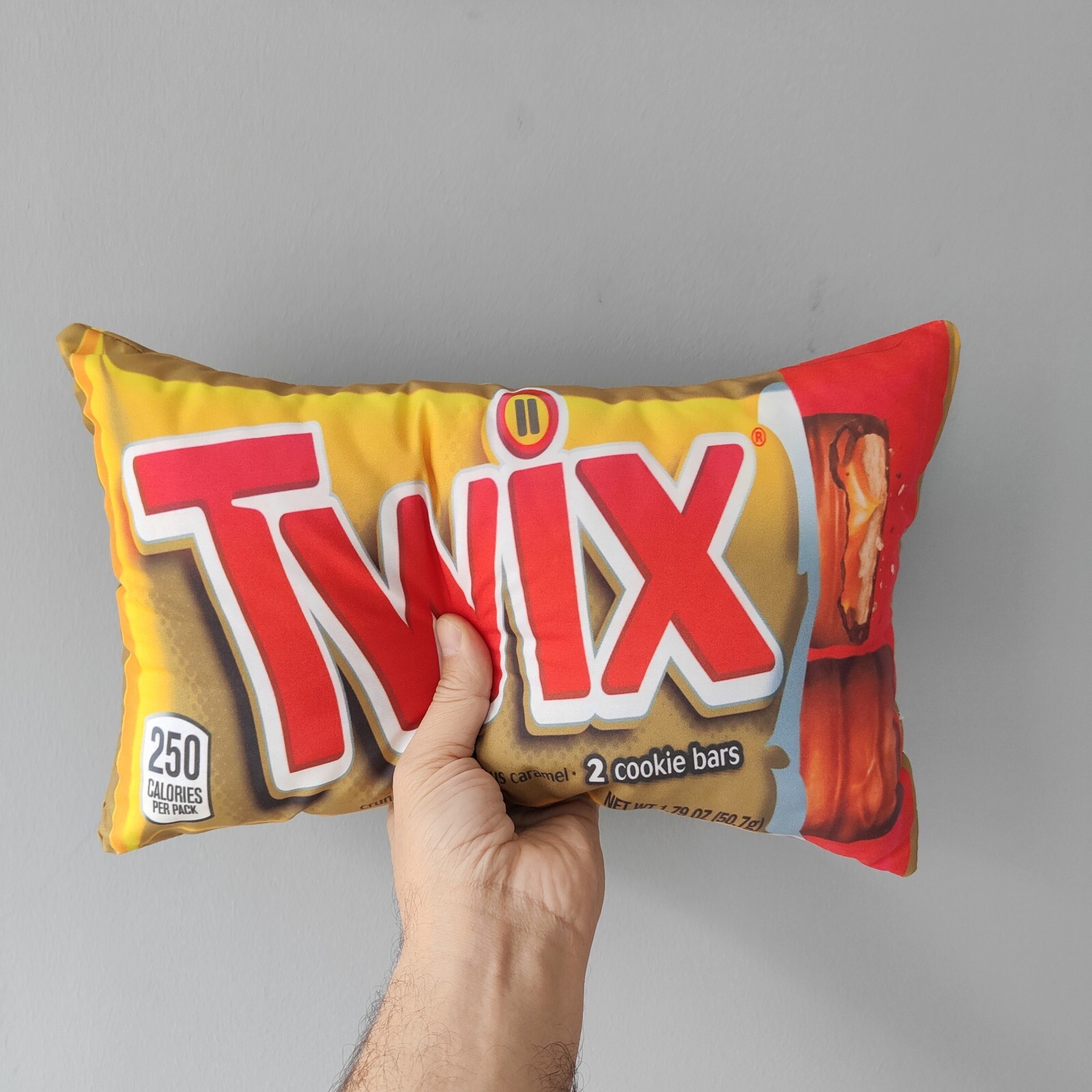 Twix Pillow,Ornament Toys,Novelty pillow,Food shaped pillow,Couch Pillow