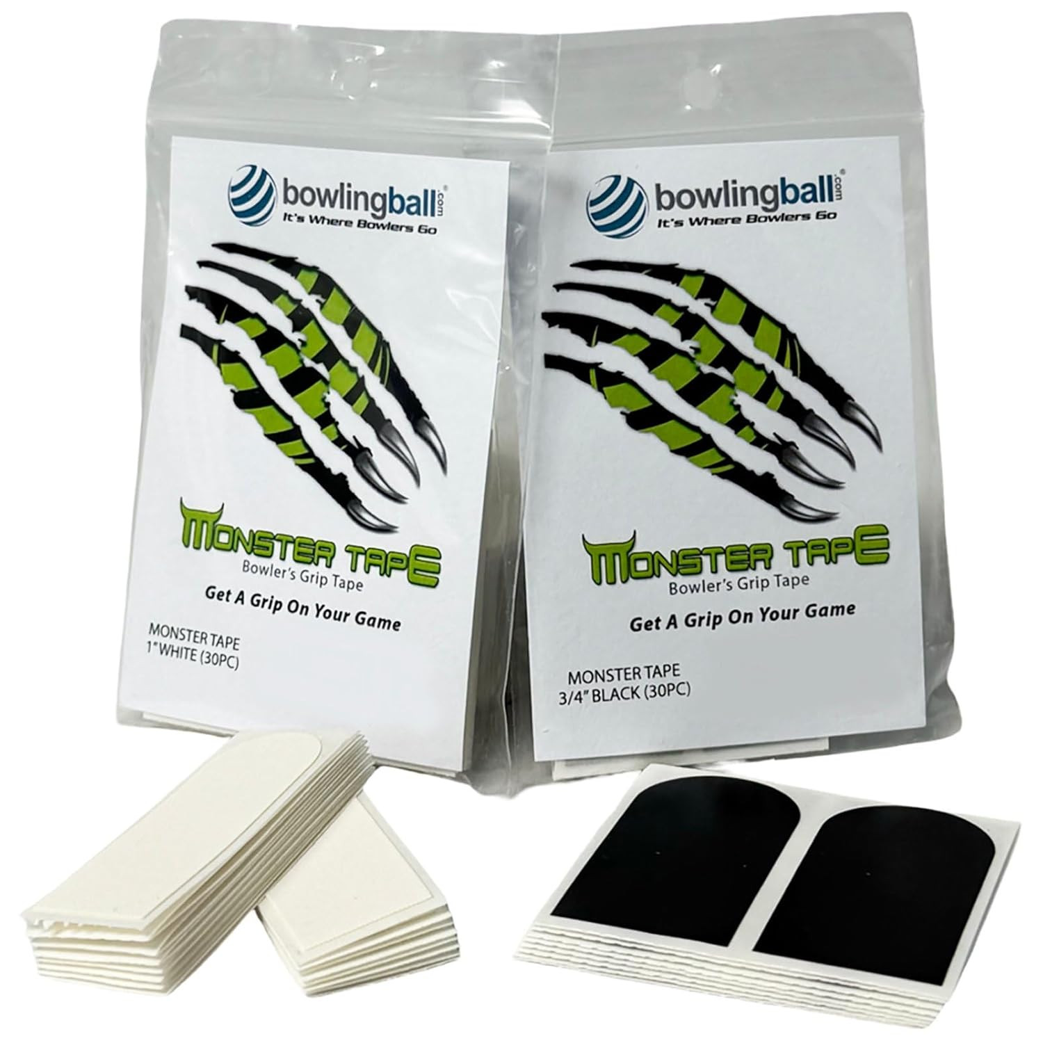 .com Monster Tape - Thumb/Finger Tape for Sizing & Consistent Release - Bowling