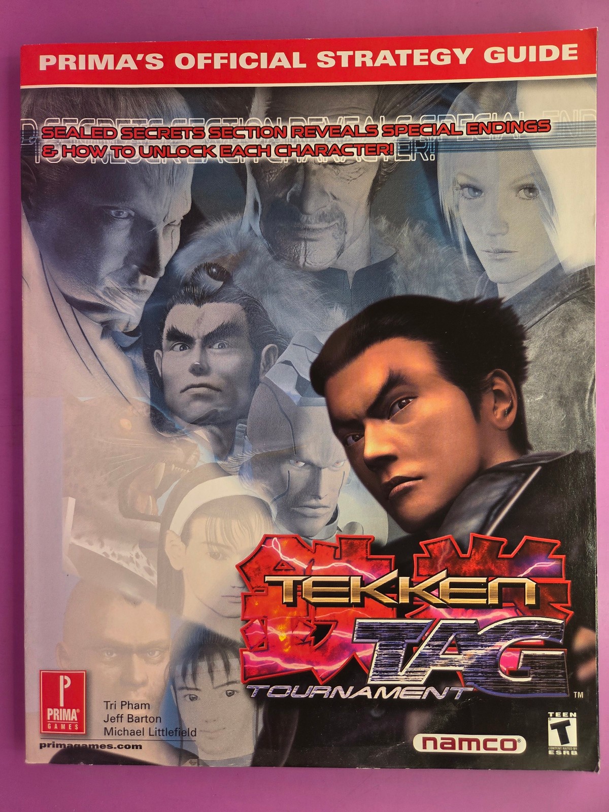Tekken Tag Tournament Strategy Guide Book Excellent Shape