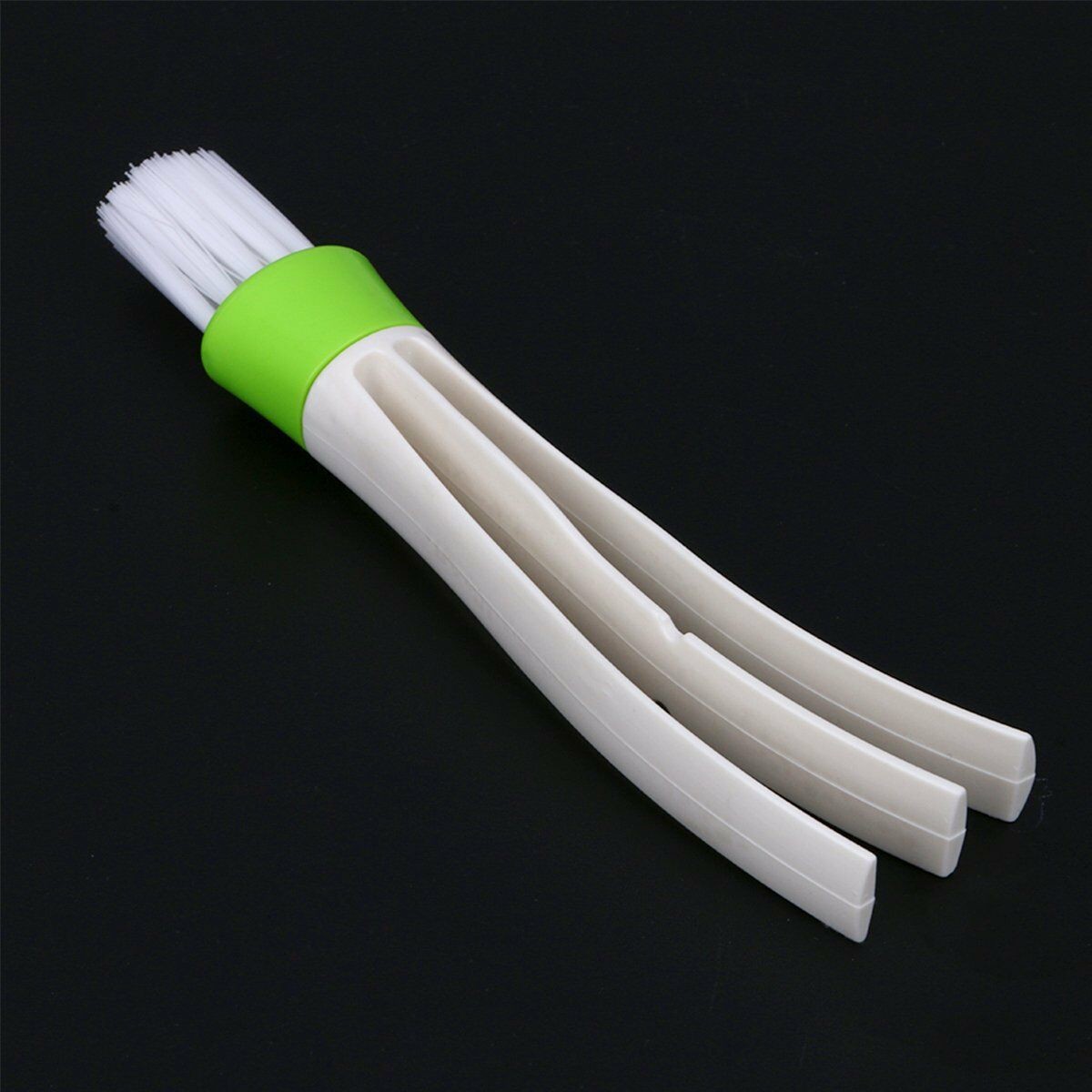 Dual-Head Car Cleaning Brush Air-Condition Blind Cleaner Microfiber
