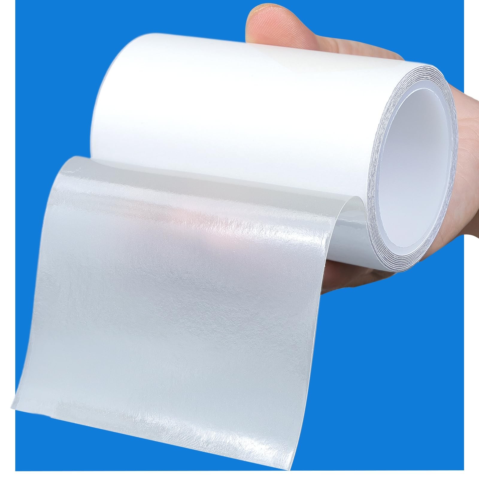 7ft Inflatable Repair Patch Kit for Bounce House, 3.15 in x 7 ft Roll, Clear