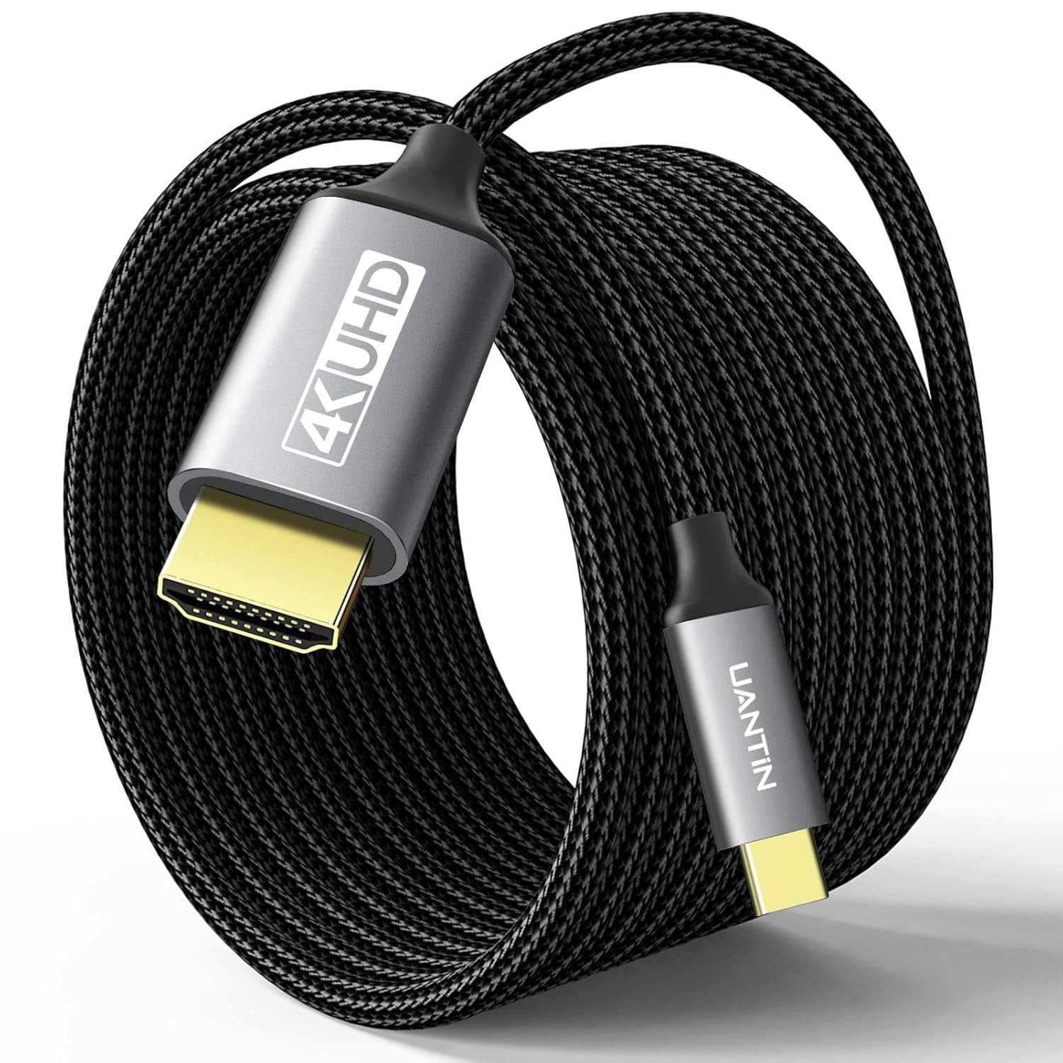USB C to HDMI Cable 10Ft or 20Ft 4K High-Speed USB 3.1 Type-C -HDMI Cord