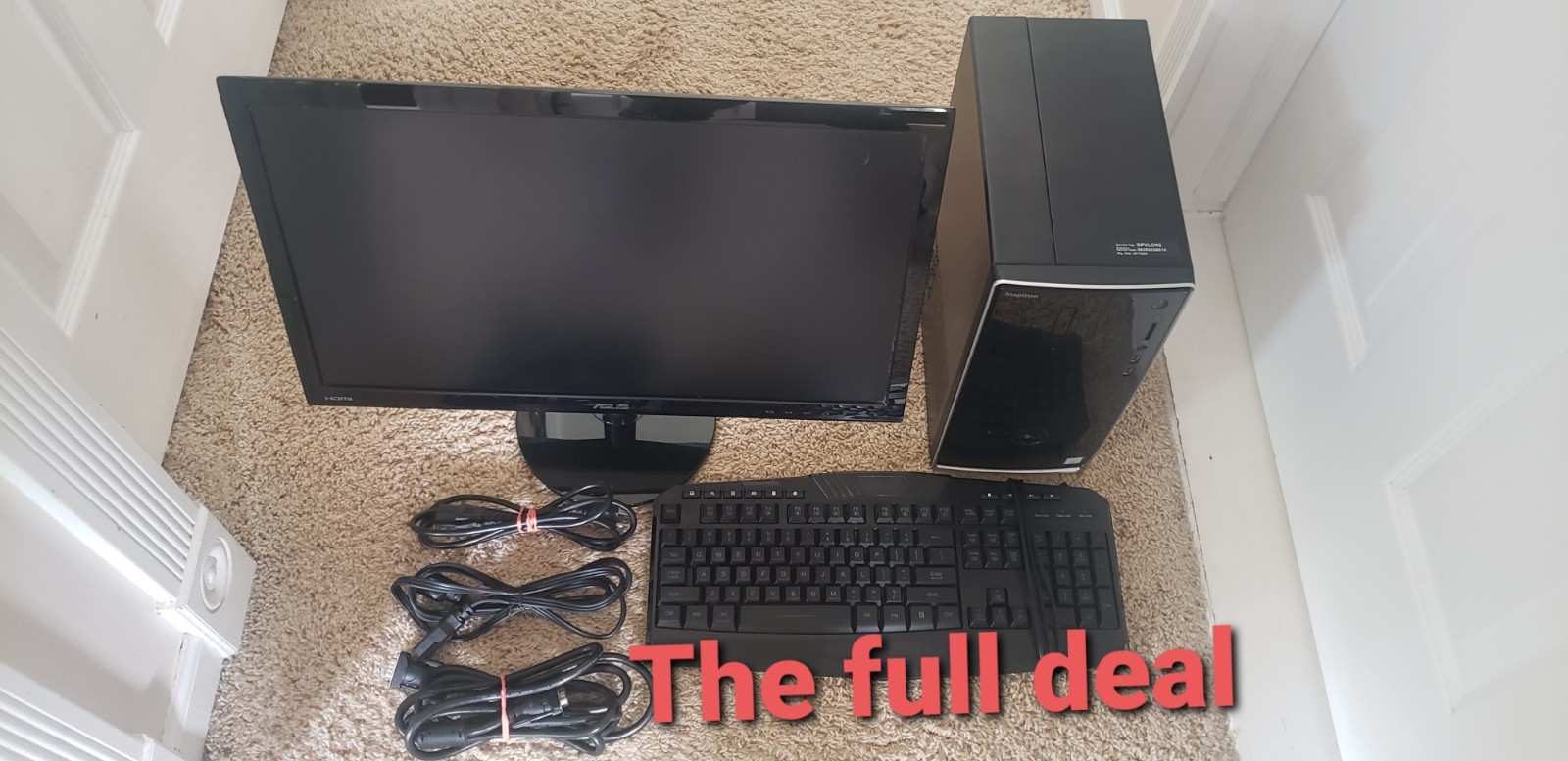 inspirion 3668,  16Gb DDR4 ram,  1.8Tb HDD W monitor and keyboard