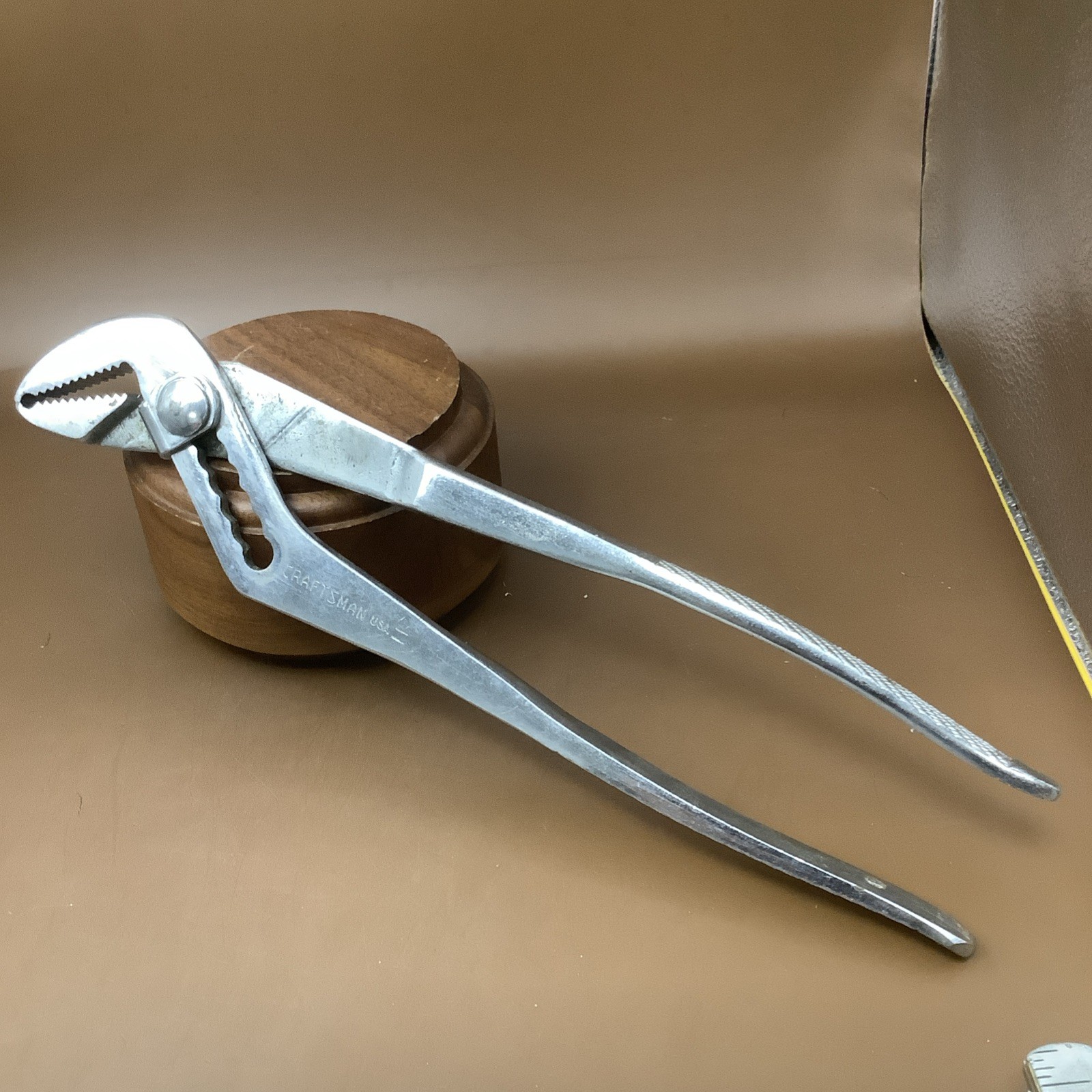 Vintage Craftsman Circle P Slip Joint Pliers 10 1/2” Long.