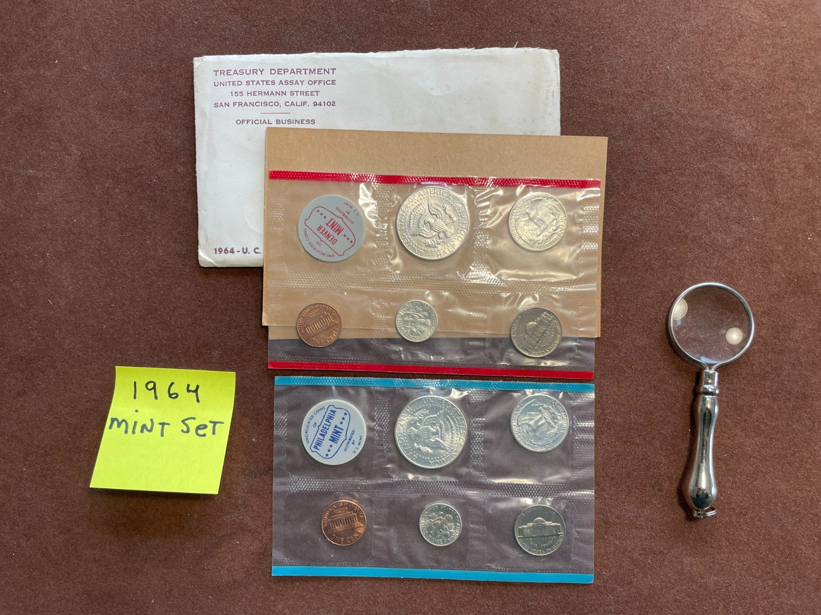 1964 US SILVER MINT SET