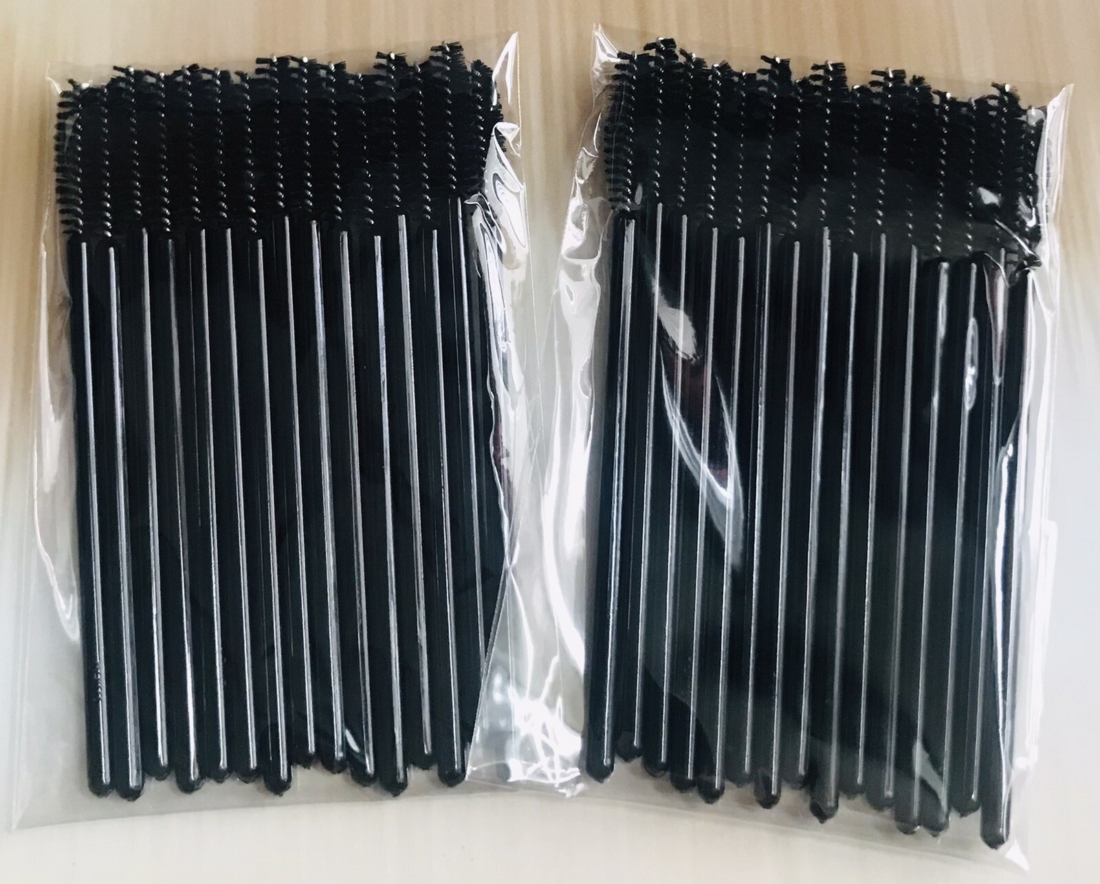 New 2 Packs of 15 Mary Kay Disposable Sampling Straight Mascara Wands 30 Total
