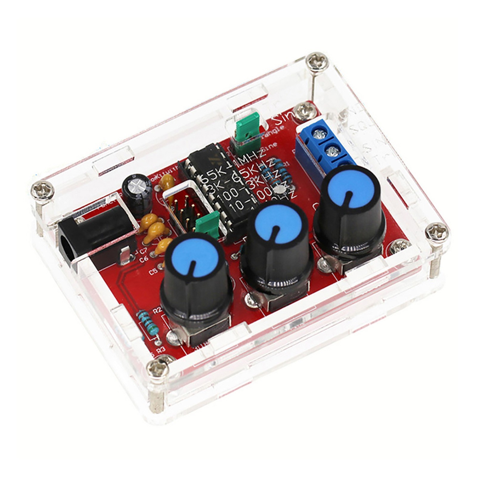 Professional grade signal generator kit Adjustable frequencies up to 1MHz