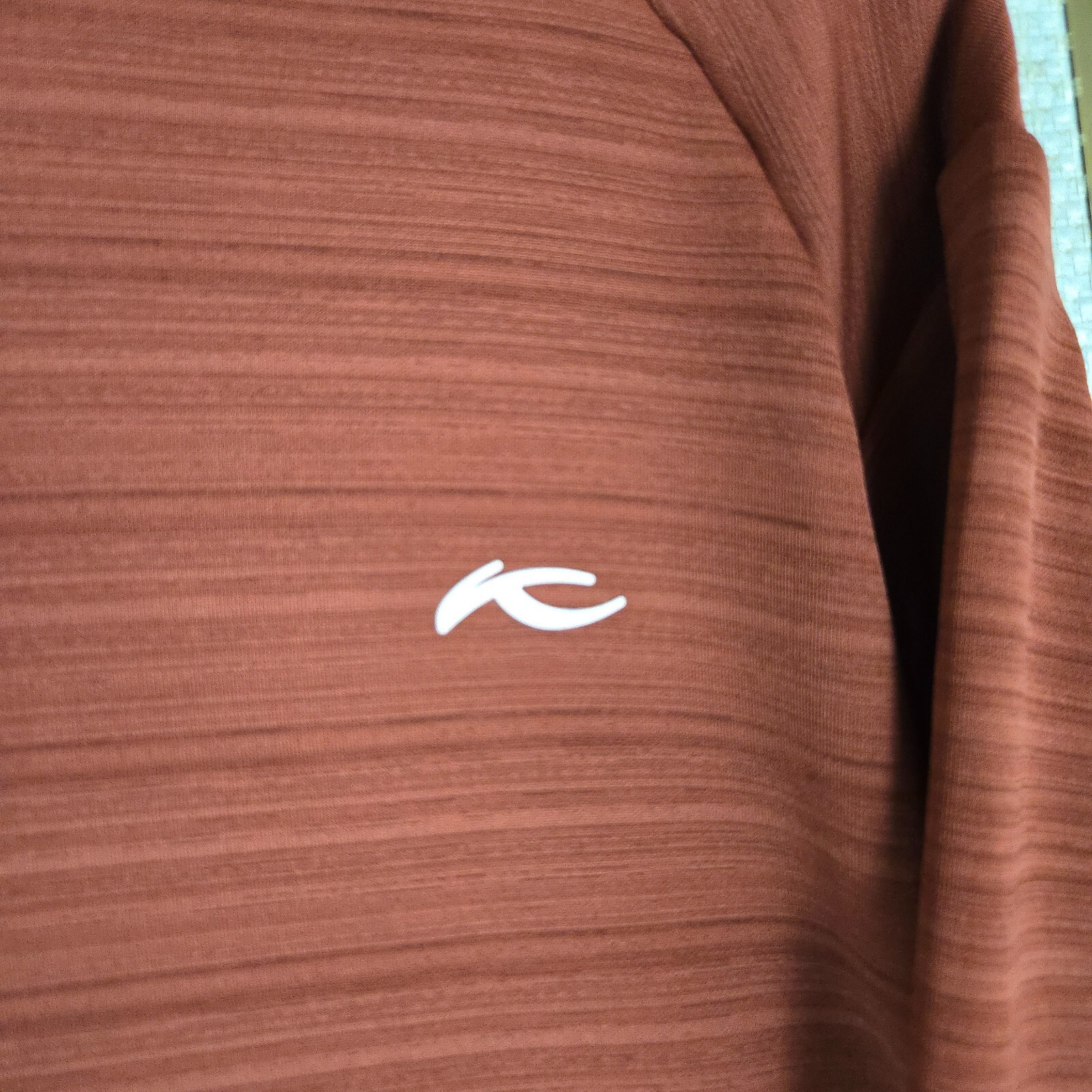 KJUS Full Zip Jacket Size 3XL NEW $279 Mens Performance Wicking Midlayer Rust
