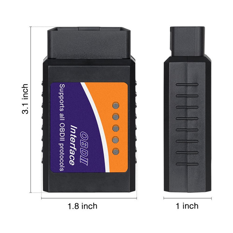 Mini OBD2 Bluetooth4.0 Scanner For Multi-brands CAN-BUS ELM327 Windows XP/ 7/8