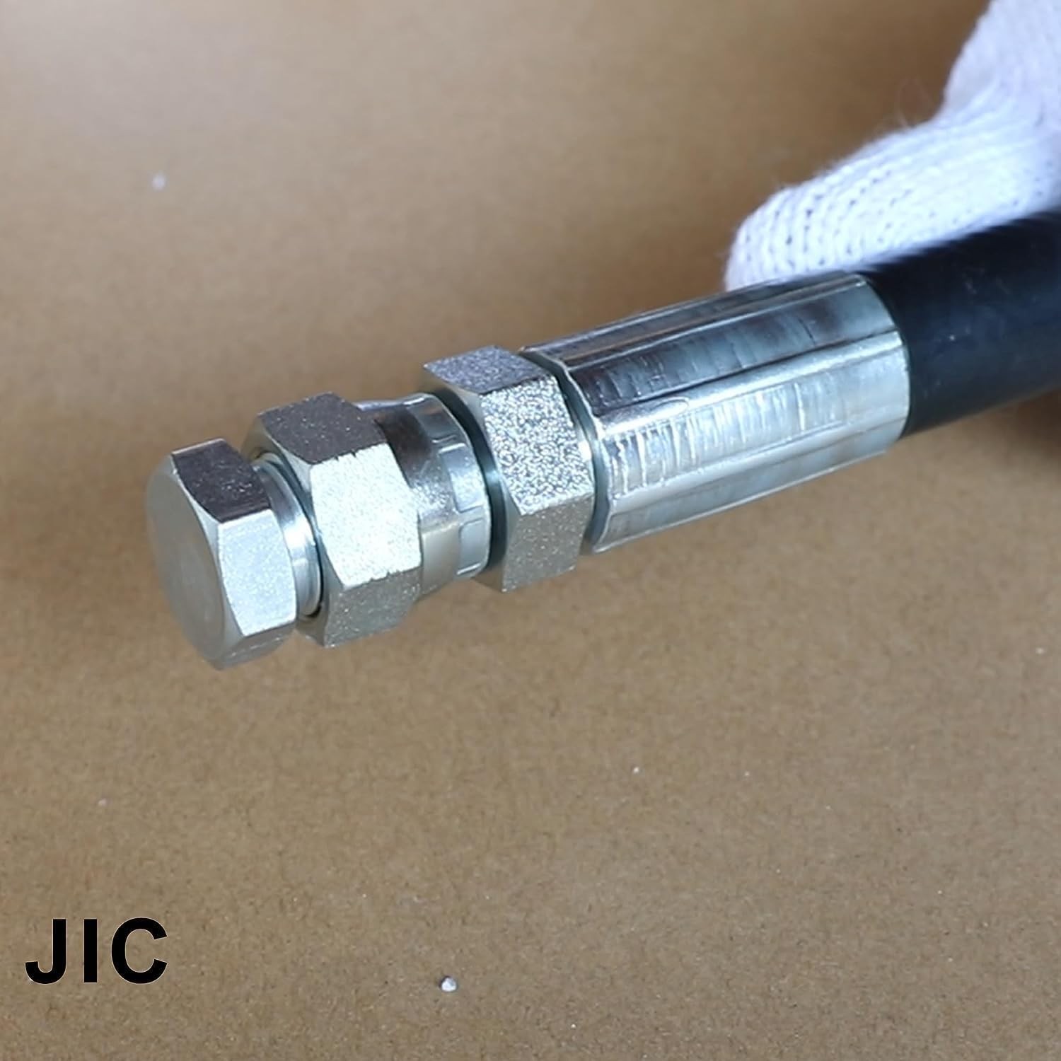 64Pcs hydraulic JIC Cap & Plug fittings Kit,AN Assortment Hydraulic Fitting Set