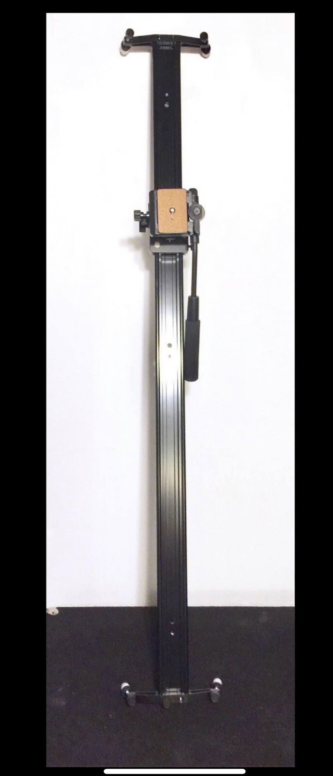 NEEWER 47”/120cm PRO Studio DSLR Camera Slider Dolly Track W/ Fluid Head Mount