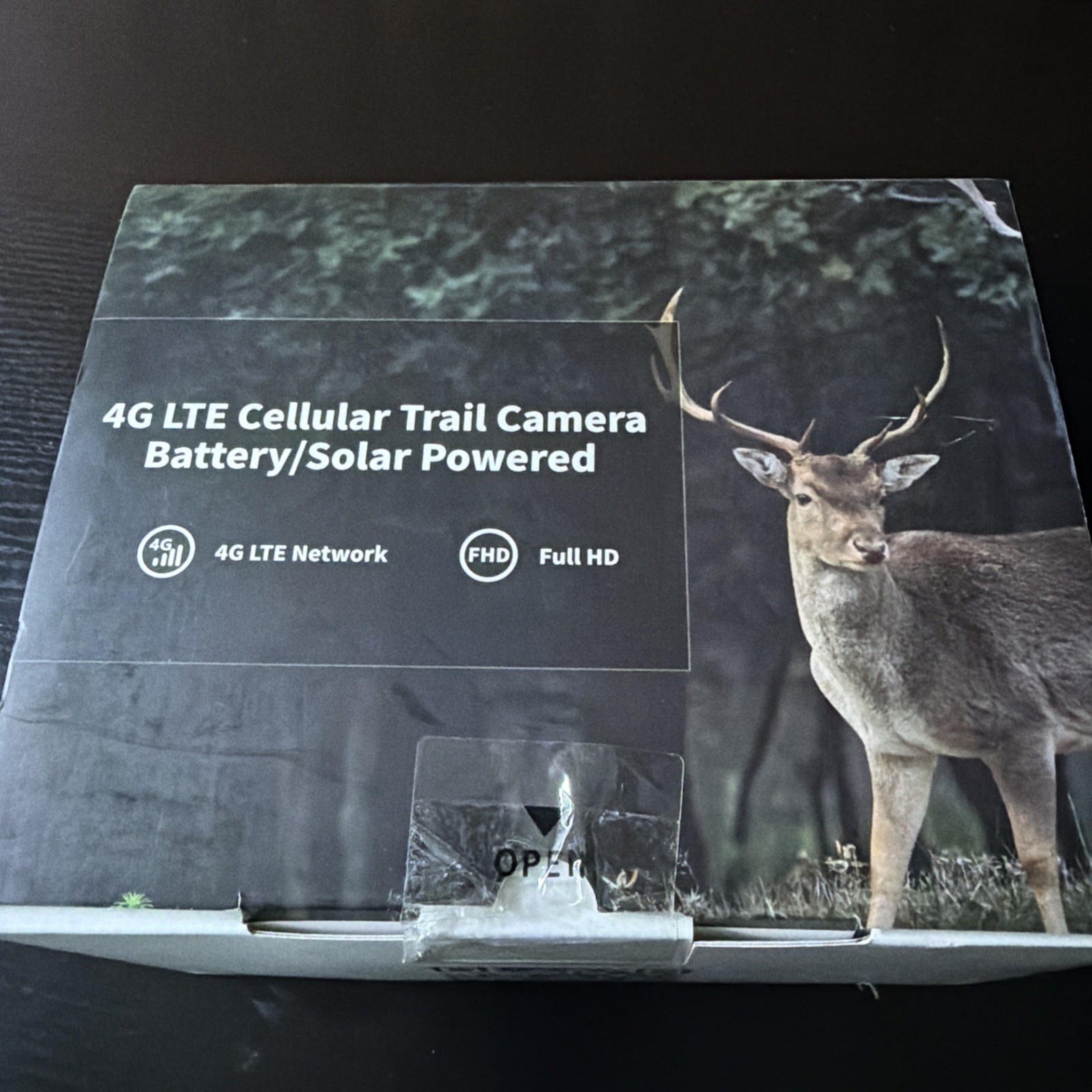 Sehmua RBX-H10 4G LTE Cellular Trail Camera Battery Solar/Power Hunti