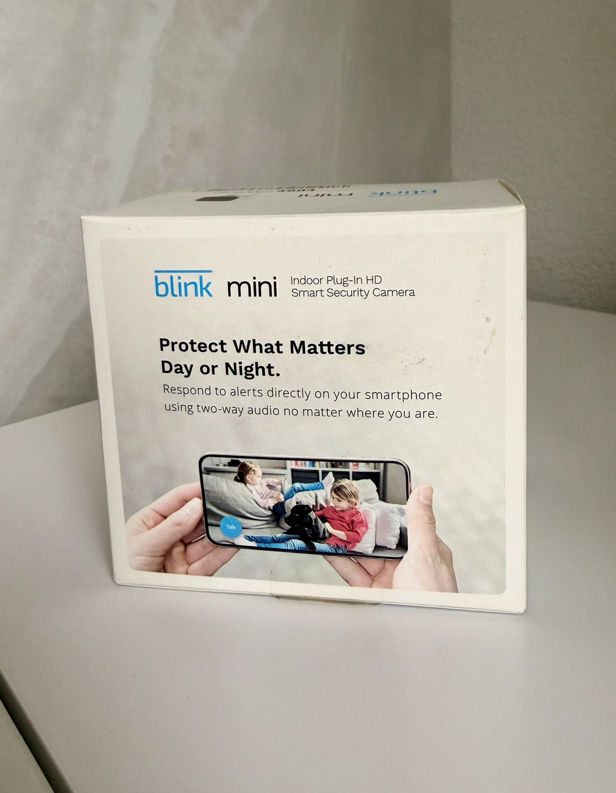 Blink Mini Indoor Plug-In Live HD Smart Security Camera (New in Box)
