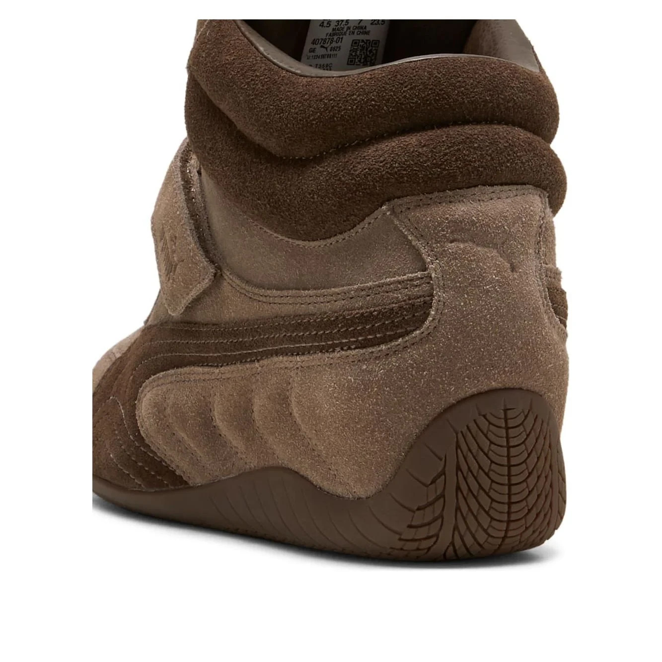 Puma Speedcat Wedge Womens Size 6 Totally Taupe Chocolate 407878 01