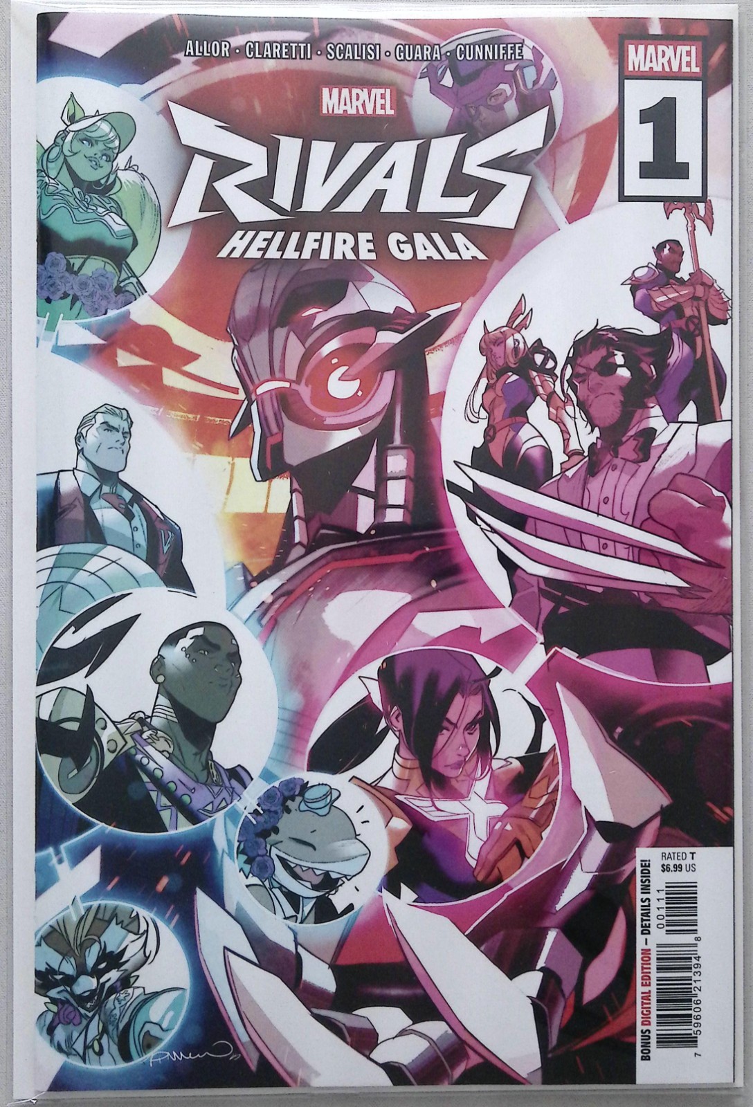 MARVEL RIVALS: HELLFIRE GALA #1 MAIN COVER VARIANT (MARVEL 2025)