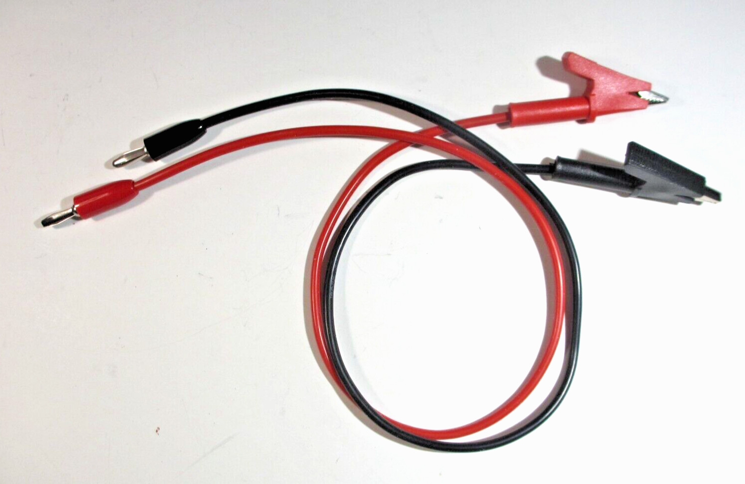 20"L Bench Test Lead Set w/4mm Plug ends standard size to most all Multimeters