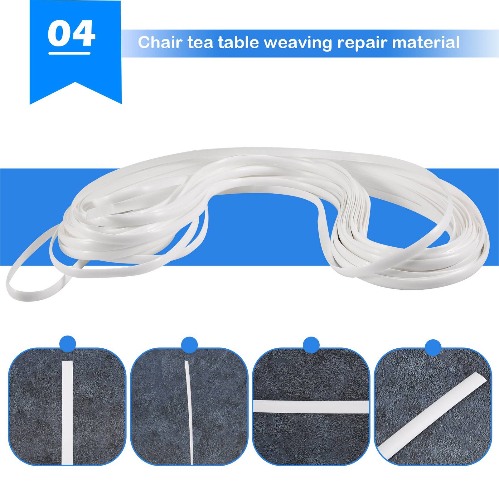Wicker Repair Supplies Synthetic Rattan Material, Patio Furniture Repair5874