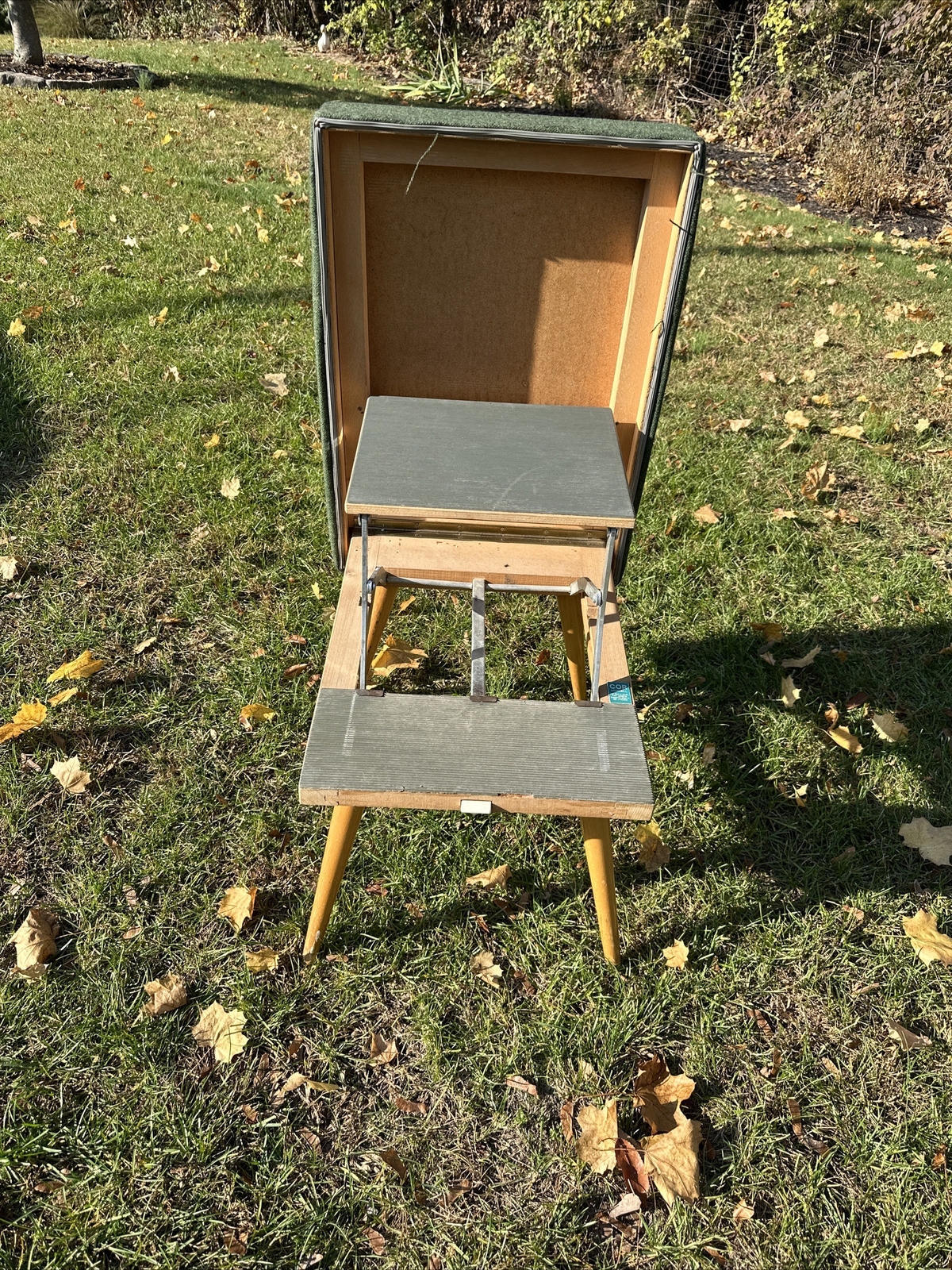 Mid Century Ottoman/ Stepstool Table COR Model
