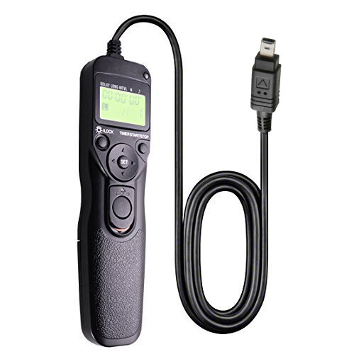 LCD Timer Shutter Release Cord f/ Nikon Z8 Mirrorless Camera with 180-600mm