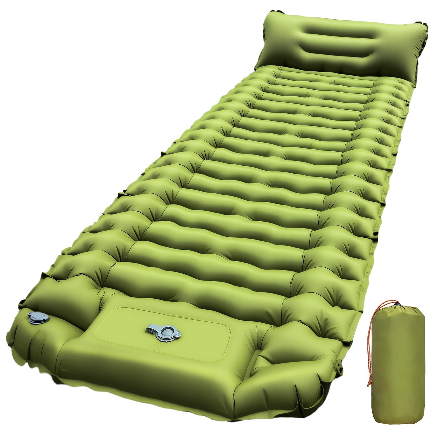 TAKEAID Sleeping Pad for Camping, Ultralight Inflatable Camping Mattress with...