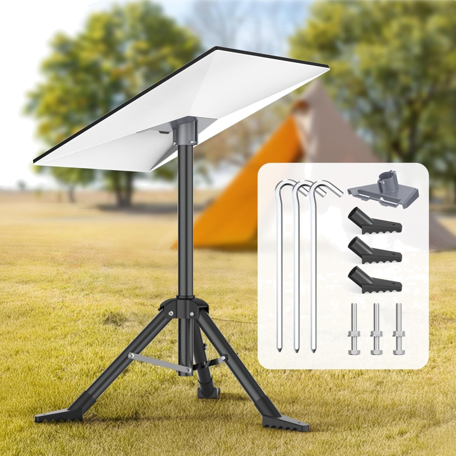Tripod Stand for Starlink Standard Gen 3/ Standard 4/ Standard 4 X with Pipe ...